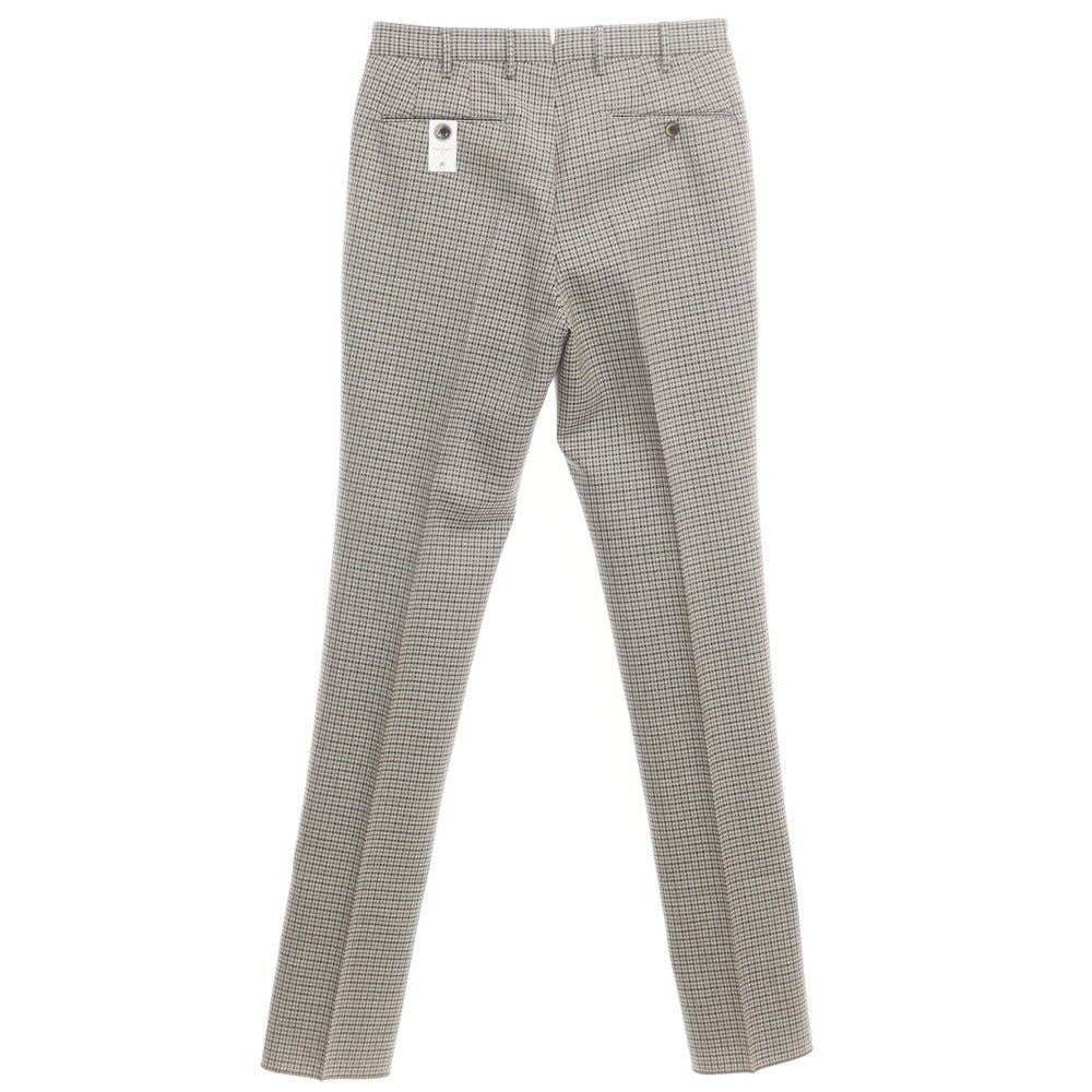 【新品】ピーティートリノ PT TORINO ドレススラックスパンツ
 グレーxブラウン【サイズ48】【GRY】【A/W】【状態ランクN】【メンズ】
【769778】 APD