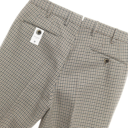 【新品】ピーティートリノ PT TORINO ドレススラックスパンツ
 グレーxブラウン【サイズ48】【GRY】【A/W】【状態ランクN】【メンズ】
【769778】 APD