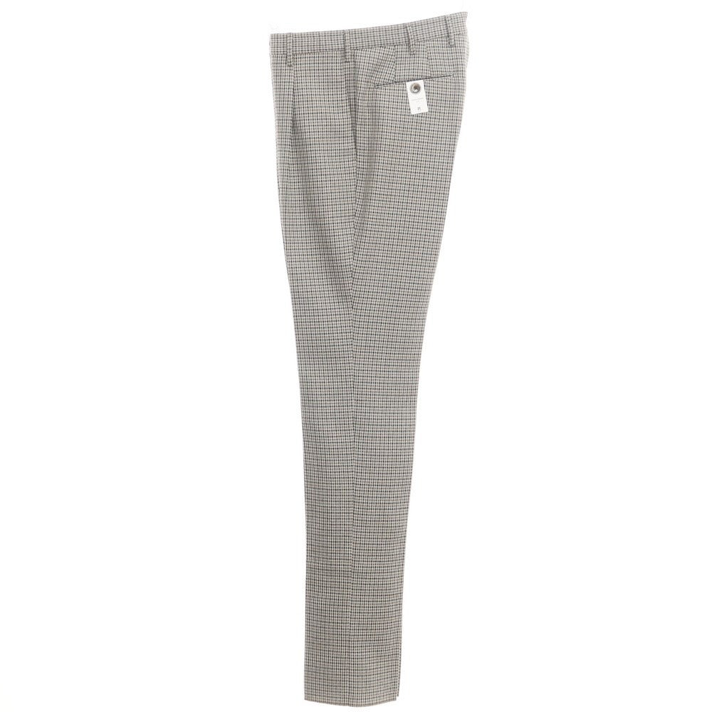 【新品】ピーティートリノ PT TORINO ドレススラックスパンツ
 グレーxブラウン【サイズ48】【GRY】【A/W】【状態ランクN】【メンズ】
【769778】 APD