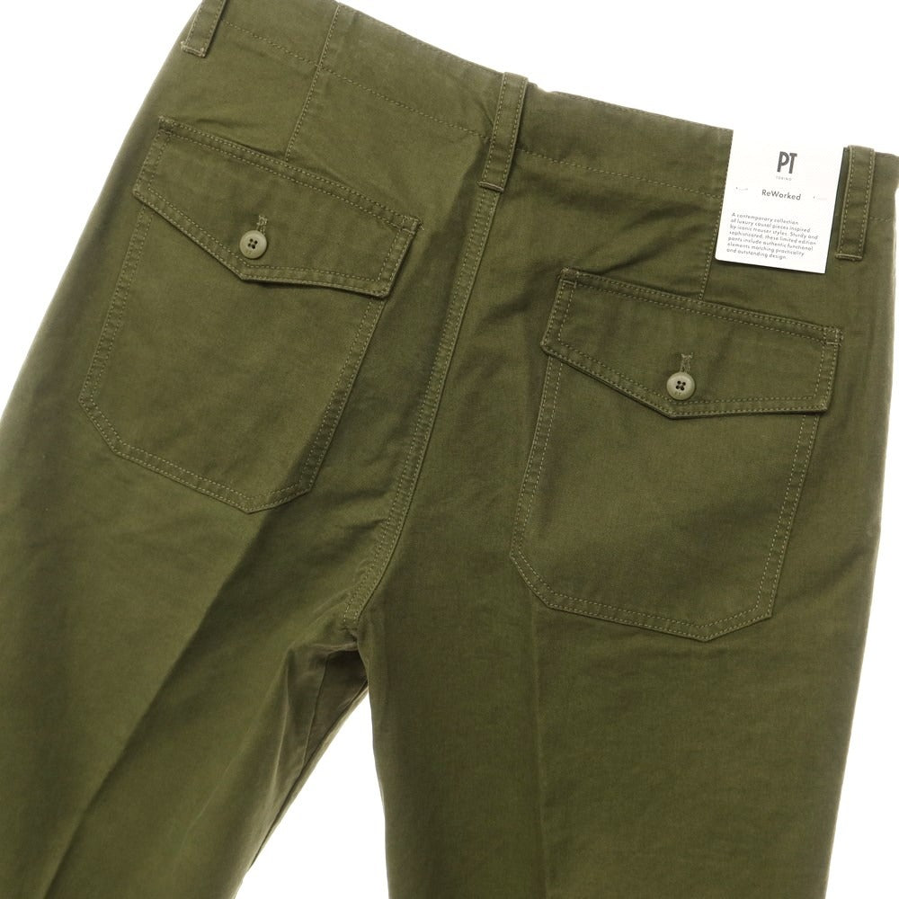 [New] PT TORINO ReWorked Casual Slacks Pants
 Olive [Size 30] [GRN] [S/S] [Condition Rank N] [Men&