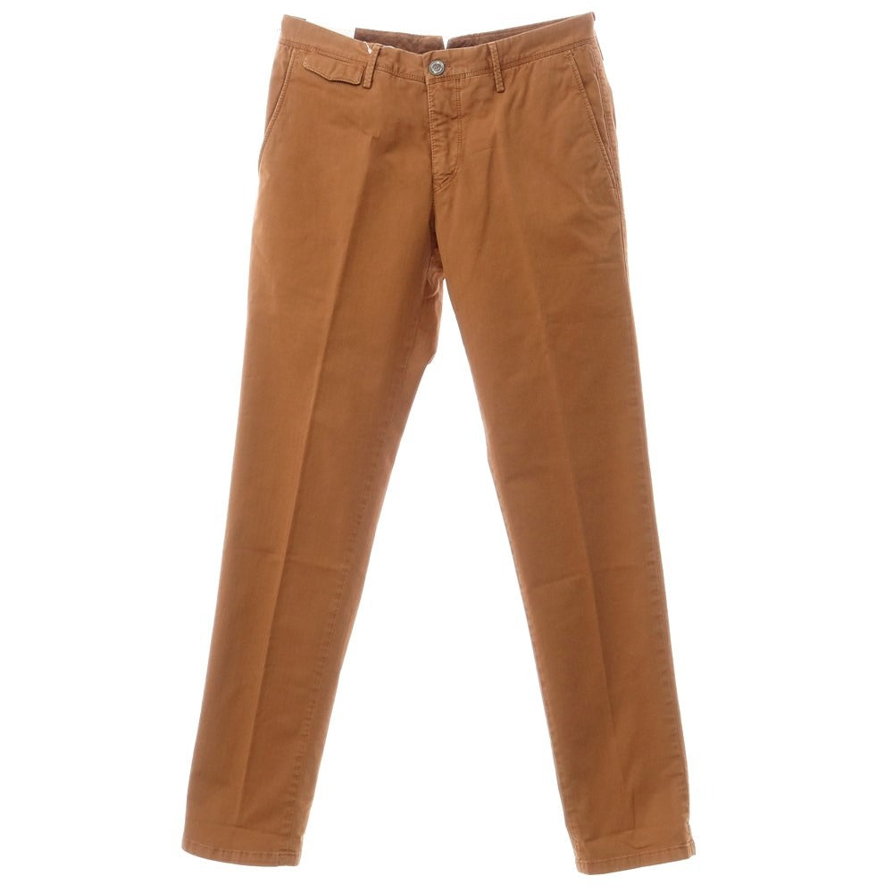 [New] PT TORINO Worn Out Stretch Cotton Slacks Pants Brown [Size 30] [BRW] [S/S] [Condition Rank N] [Men&