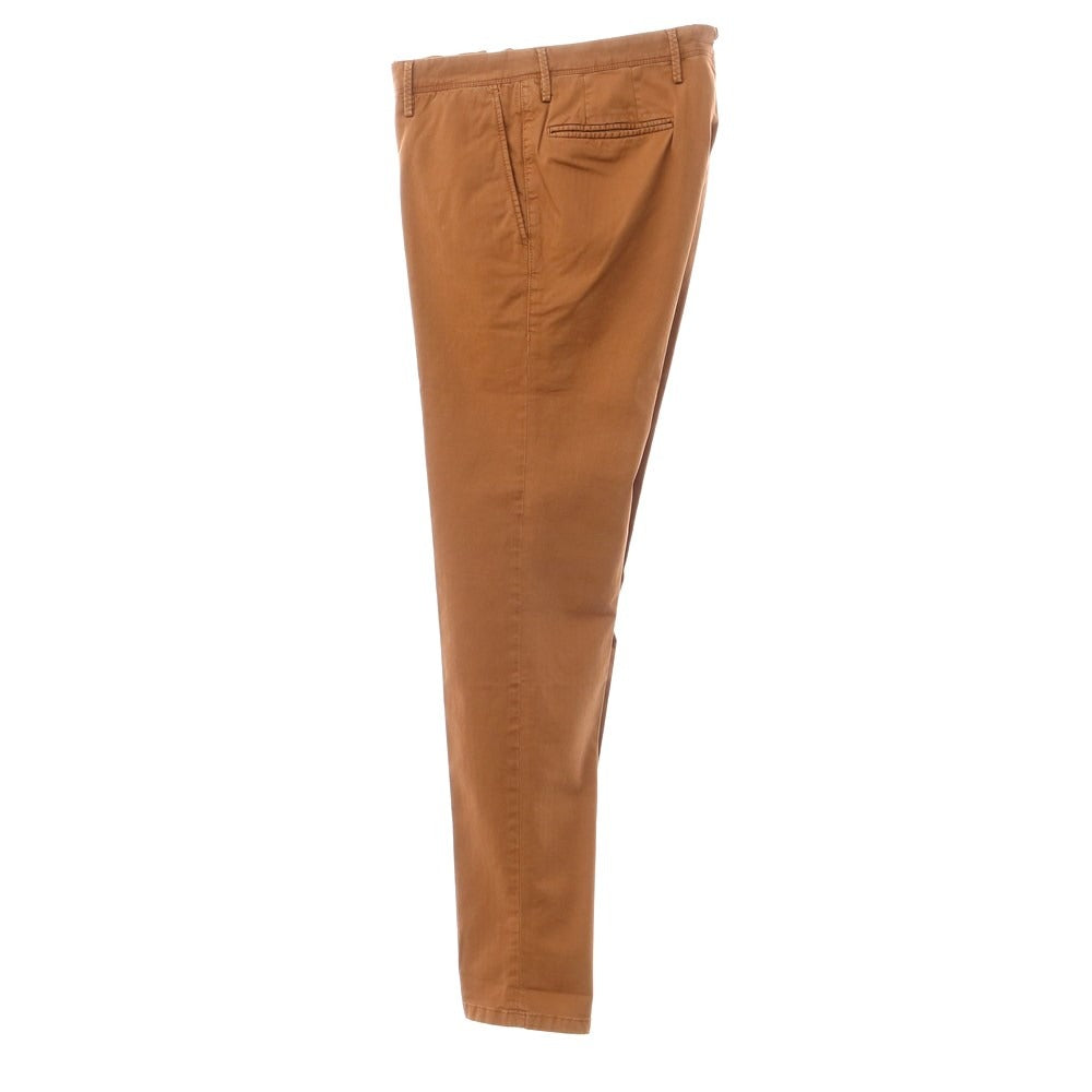 [New] PT TORINO Worn Out Stretch Cotton Slacks Pants Brown [Size 30] [BRW] [S/S] [Condition Rank N] [Men&