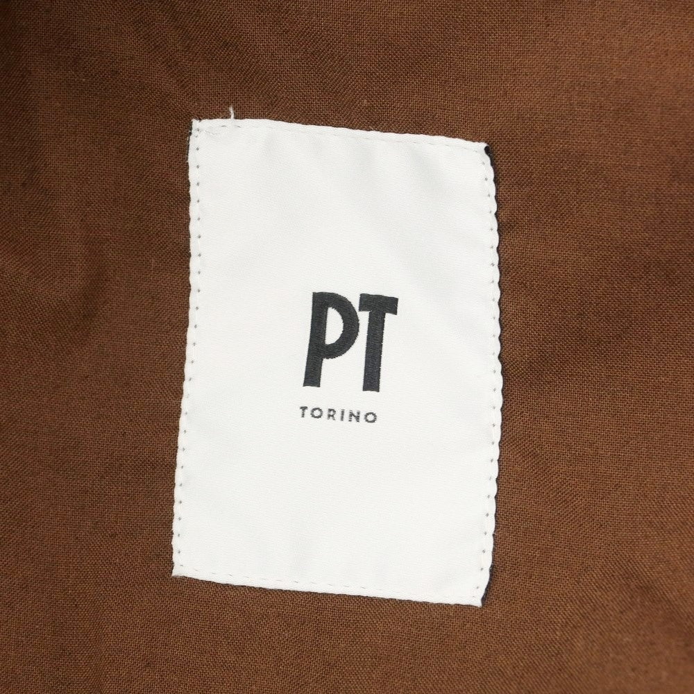 【新品】ピーティートリノ PT TORINO BUDDY カジュアルスラックスパンツ
 ブラウン【サイズ46】【BRW】【S/S】【状態ランクN】【メンズ】
【769390】 BPD