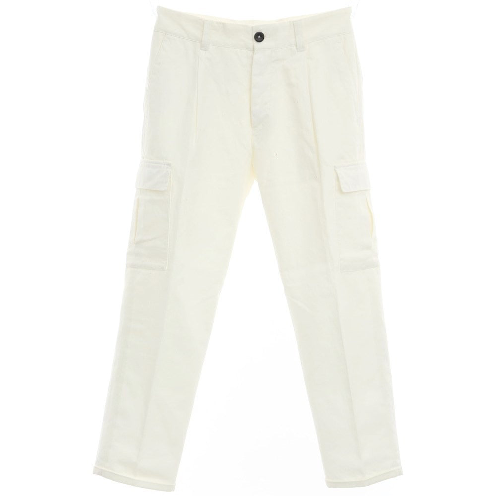[New Outlet] PT01 FORWARD Cotton Linen Casual Slacks Pants Off White [Size 30] [WHT] [S/S] [Condition Rank N-] [Men&