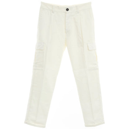 [New Outlet] PT01 FORWARD Cotton Linen Casual Slacks Pants Off White [Size 30] [WHT] [S/S] [Condition Rank N-] [Men&