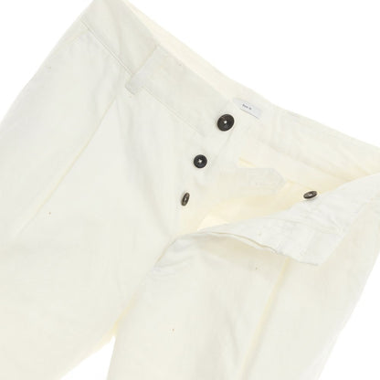 [New Outlet] PT01 FORWARD Cotton Linen Casual Slacks Pants Off White [Size 30] [WHT] [S/S] [Condition Rank N-] [Men&
