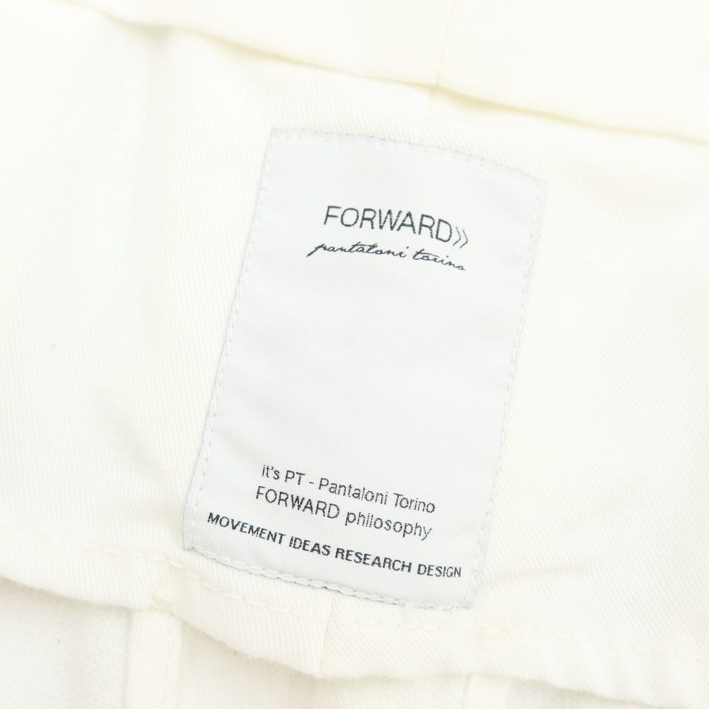 [New Outlet] PT01 FORWARD Cotton Linen Casual Slacks Pants Off White [Size 30] [WHT] [S/S] [Condition Rank N-] [Men&