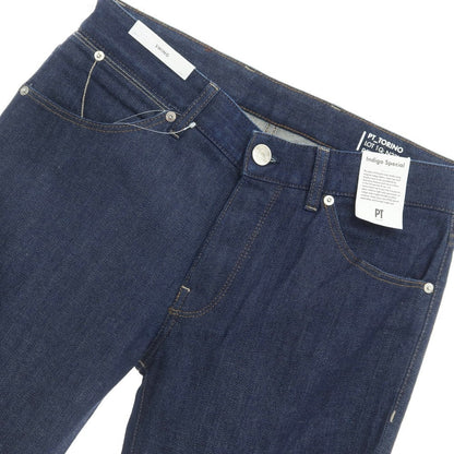 【新品】ピーティートリノ デニム PT TORINO DENIM SWING デニムパンツ
 ネイビー【サイズ33】【NVY】【S/S/A/W】【状態ランクN】【メンズ】
【769677】 CPD