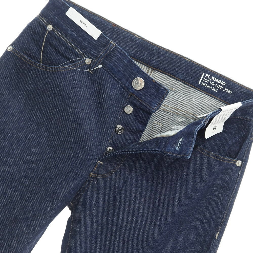 【新品】ピーティートリノ デニム PT TORINO DENIM SWING デニムパンツ
 ネイビー【サイズ33】【NVY】【S/S/A/W】【状態ランクN】【メンズ】
【769677】 CPD