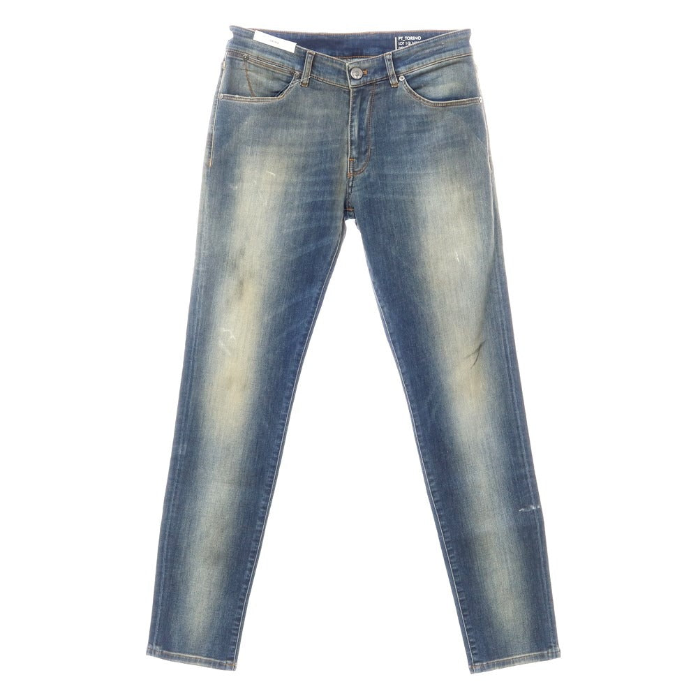 【新品】ピーティートリノ デニム PT TORINO DENIM SWING デニムパンツ
 ネイビー系【サイズ32】【NVY】【S/S/A/W】【状態ランクN】【メンズ】
【769676】 CPD