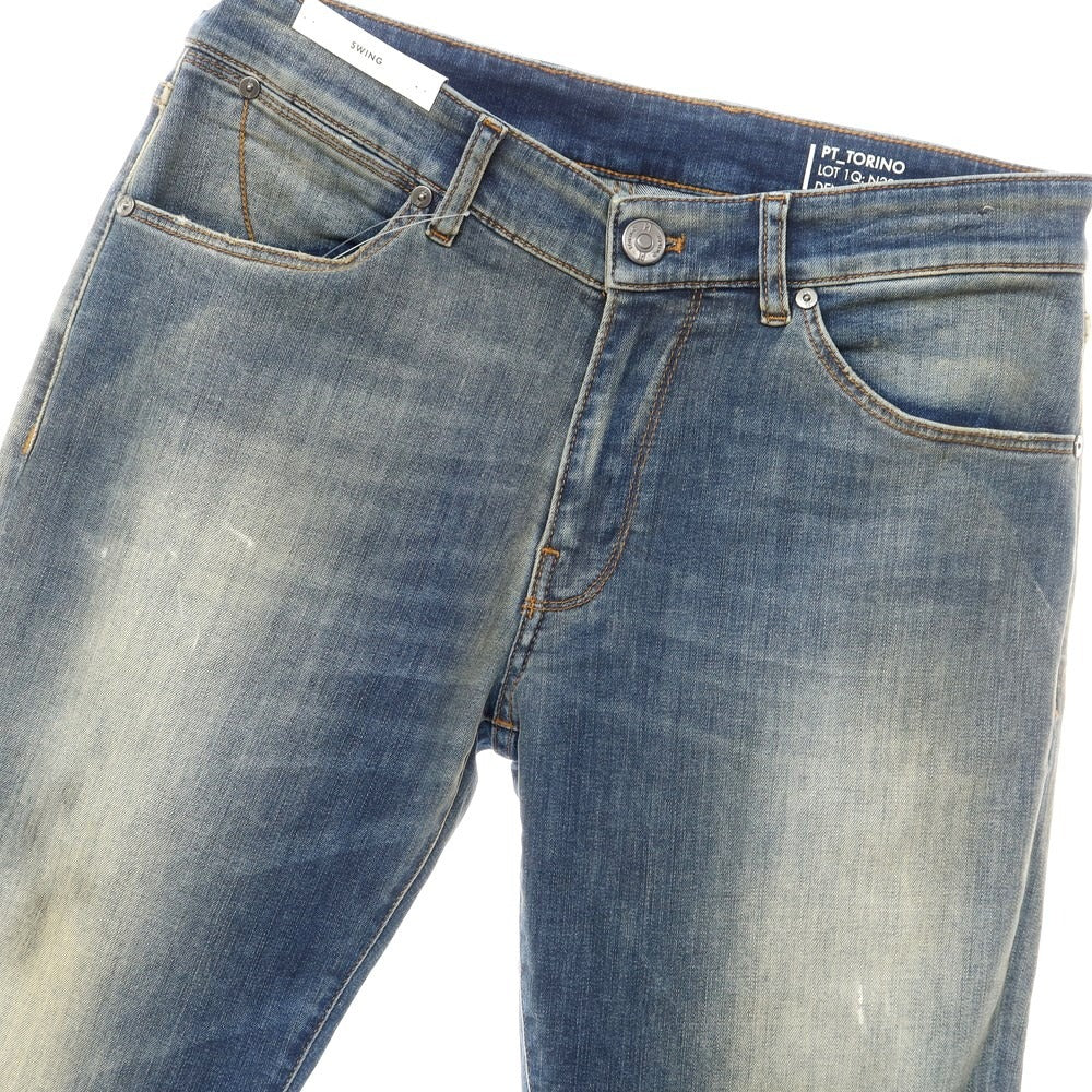 【新品】ピーティートリノ デニム PT TORINO DENIM SWING デニムパンツ
 ネイビー系【サイズ32】【NVY】【S/S/A/W】【状態ランクN】【メンズ】
【769676】 CPD