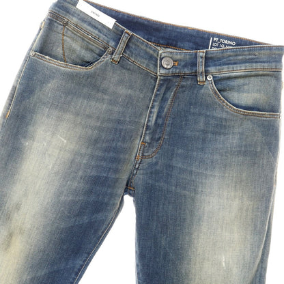 【新品】ピーティートリノ デニム PT TORINO DENIM SWING デニムパンツ
 ネイビー系【サイズ32】【NVY】【S/S/A/W】【状態ランクN】【メンズ】
【769676】 CPD
