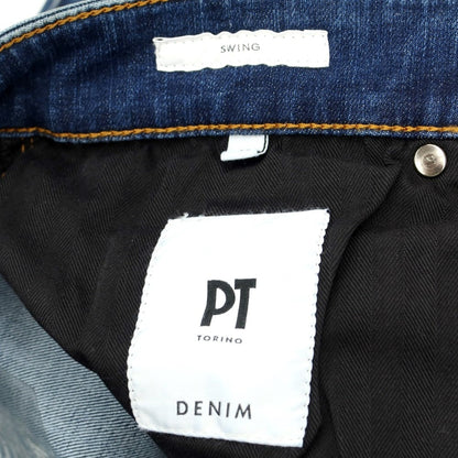 【新品】ピーティートリノ デニム PT TORINO DENIM SWING デニムパンツ
 ネイビー系【サイズ32】【NVY】【S/S/A/W】【状態ランクN】【メンズ】
【769676】 CPD