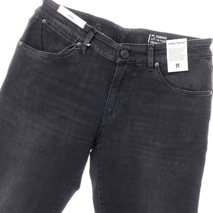 【新品】ピーティートリノ デニム PT TORINO DENIM SWING デニムパンツ
 ブラック【サイズ34】【BLK】【S/S/A/W】【状態ランクN】【メンズ】
【769592】 CPD