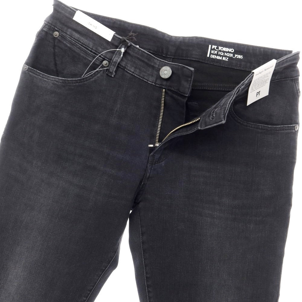 【新品】ピーティートリノ デニム PT TORINO DENIM SWING デニムパンツ
 ブラック【サイズ34】【BLK】【S/S/A/W】【状態ランクN】【メンズ】
【769592】 CPD