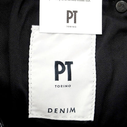 【新品】ピーティートリノ デニム PT TORINO DENIM SWING デニムパンツ
 ブラック【サイズ34】【BLK】【S/S/A/W】【状態ランクN】【メンズ】
【769592】 CPD