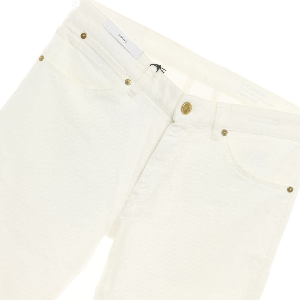 【新品】ピーティートリノ デニム PT TORINO DENIM SWING デニムパンツ
 ホワイト【サイズ32】【WHT】【S/S/A/W】【状態ランクN】【メンズ】
【769594】 CPD