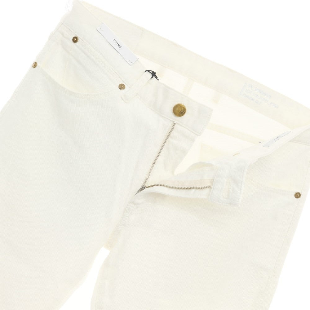 【新品】ピーティートリノ デニム PT TORINO DENIM SWING デニムパンツ
 ホワイト【サイズ32】【WHT】【S/S/A/W】【状態ランクN】【メンズ】
【769594】 CPD