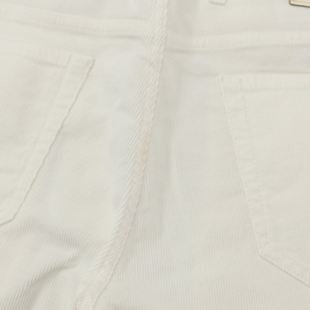 [New Outlet] PT TORINO DENIM SWING Cotton Corduroy 5 Pocket Pants Off White [Size 33] [WHT] [A/W] [Condition Rank N-] [Men&
