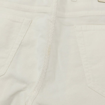 [New Outlet] PT TORINO DENIM SWING Cotton Corduroy 5 Pocket Pants Off White [Size 33] [WHT] [A/W] [Condition Rank N-] [Men&