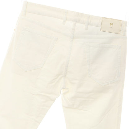 [New Outlet] PT TORINO DENIM SWING Cotton Corduroy 5 Pocket Pants Off White [Size 33] [WHT] [A/W] [Condition Rank N-] [Men&