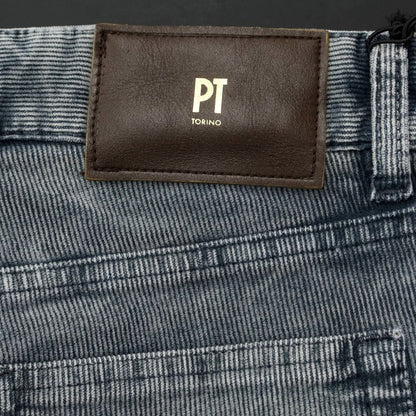 [New] PT TORINO DENIM SWING Cotton Corduroy 5 Pocket Pants Navy [Size 32] [NVY] [A/W] [Condition Rank N] [Men&