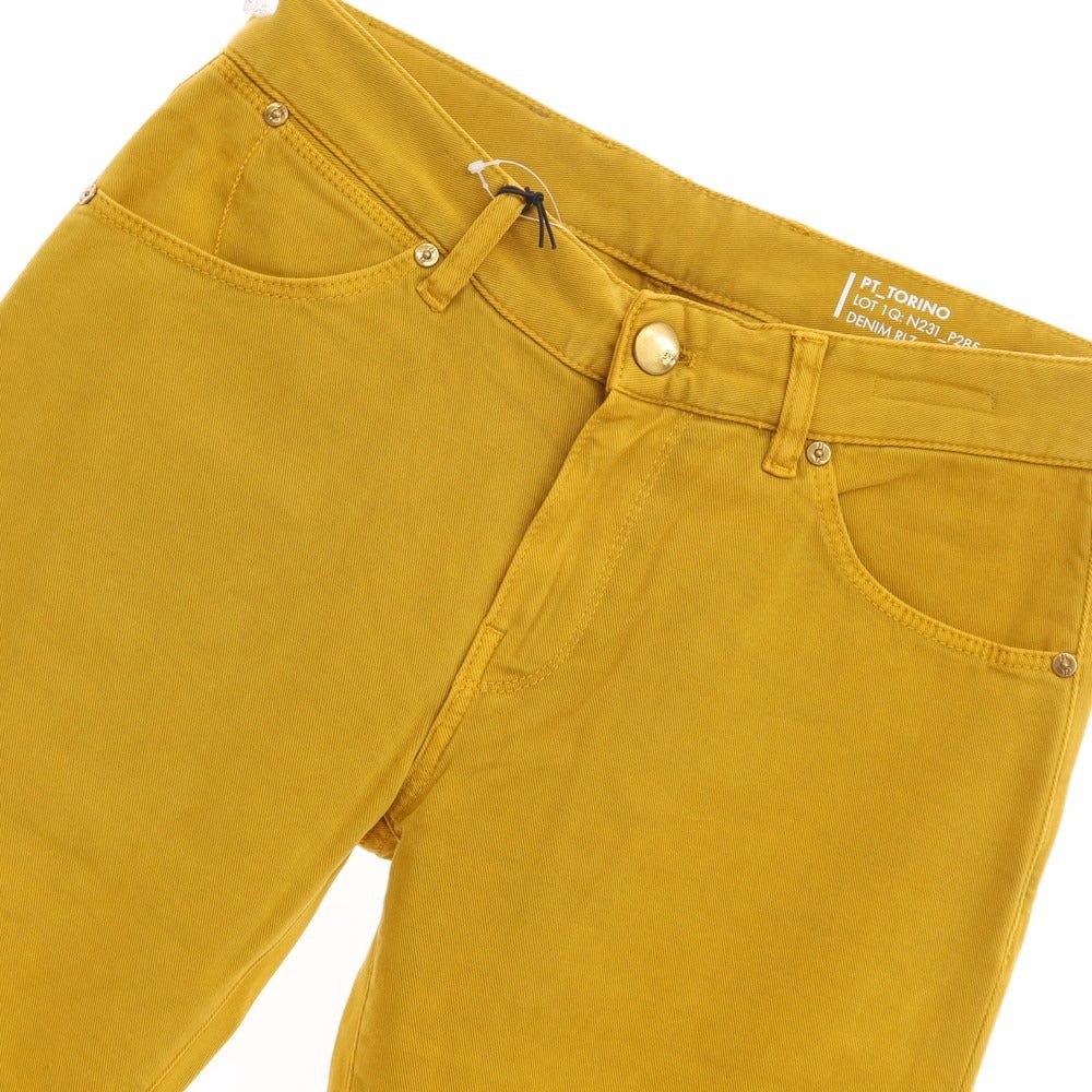 【新品】ピーティートリノ デニム PT TORINO DENIM SWING デニムパンツ
 マスタード【サイズ30】【YEL】【S/S/A/W】【状態ランクN】【メンズ】
【769594】 CPD
