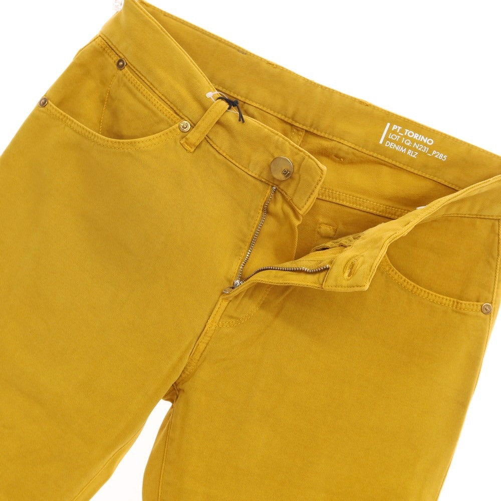【新品】ピーティートリノ デニム PT TORINO DENIM SWING デニムパンツ
 マスタード【サイズ30】【YEL】【S/S/A/W】【状態ランクN】【メンズ】
【769594】 CPD