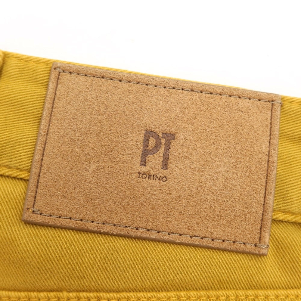 【新品】ピーティートリノ デニム PT TORINO DENIM SWING デニムパンツ
 マスタード【サイズ30】【YEL】【S/S/A/W】【状態ランクN】【メンズ】
【769594】 CPD