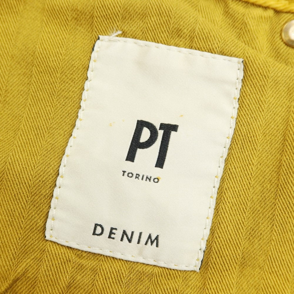 【新品】ピーティートリノ デニム PT TORINO DENIM SWING デニムパンツ
 マスタード【サイズ30】【YEL】【S/S/A/W】【状態ランクN】【メンズ】
【769594】 CPD