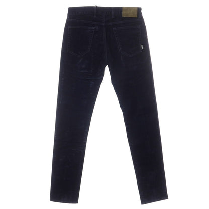 [New] PT TORINO DENIM SWING Cotton Rayon Velour 5 Pocket Pants Navy [Size 32] [NVY] [A/W] [Condition Rank N] [Men&