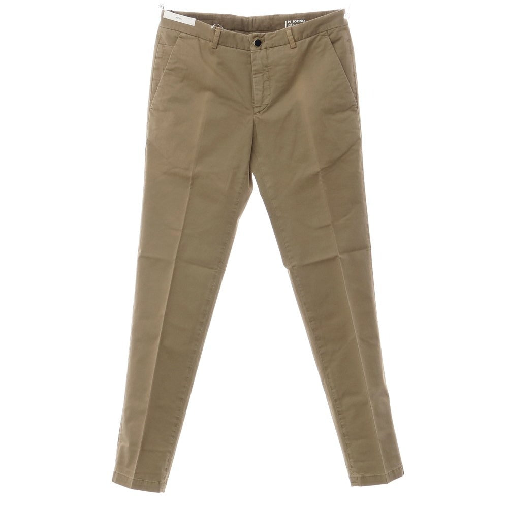 【新品アウトレット】ピーティートリノ デニム PT TORINO DENIM HOUSE コットン カジュアルスラックス パンツ ベージュ【サイズ31】【BEI】【S/S】【状態ランクN-】【メンズ】【769386】