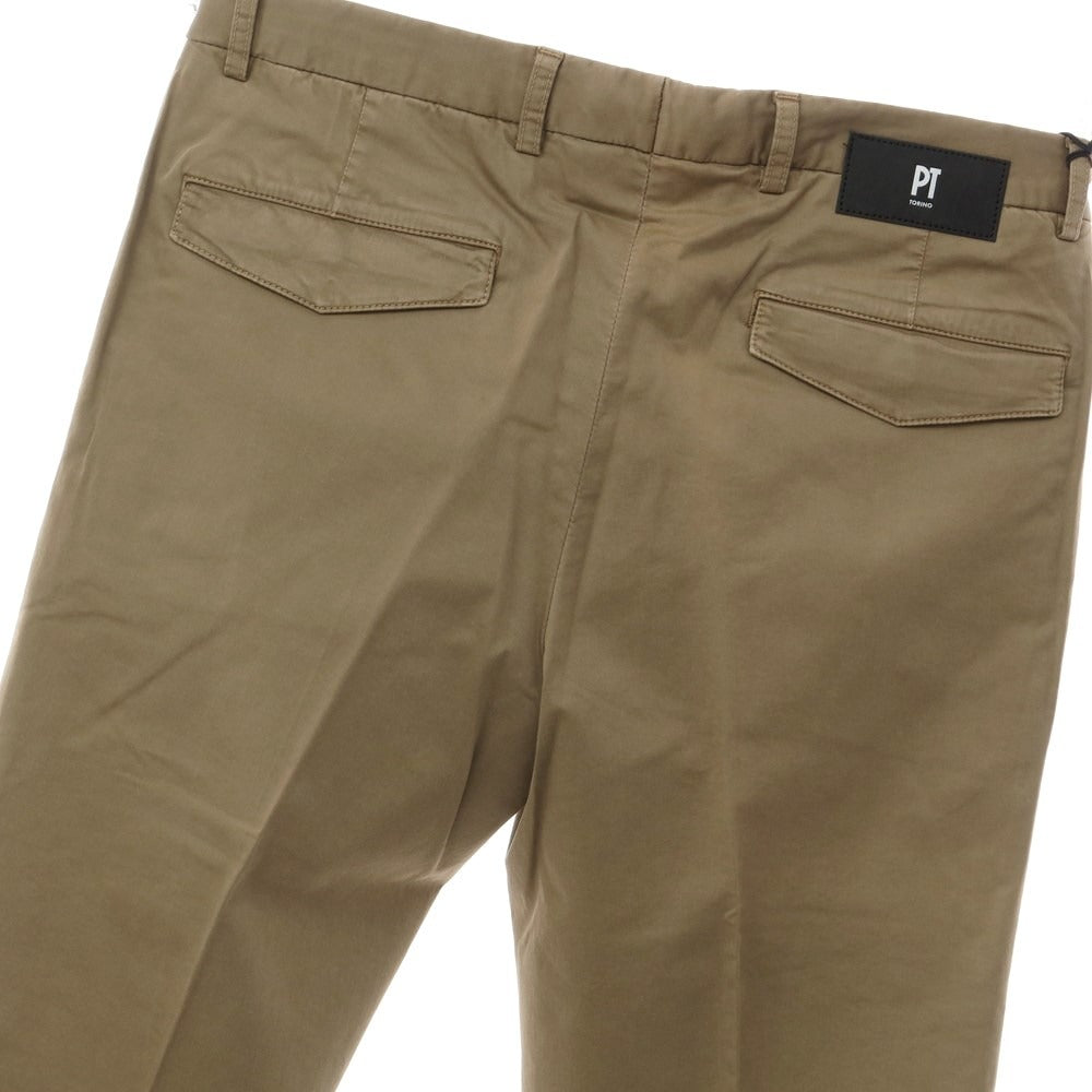 【新品アウトレット】ピーティートリノ デニム PT TORINO DENIM HOUSE コットン カジュアルスラックス パンツ ベージュ【サイズ31】【BEI】【S/S】【状態ランクN-】【メンズ】【769386】