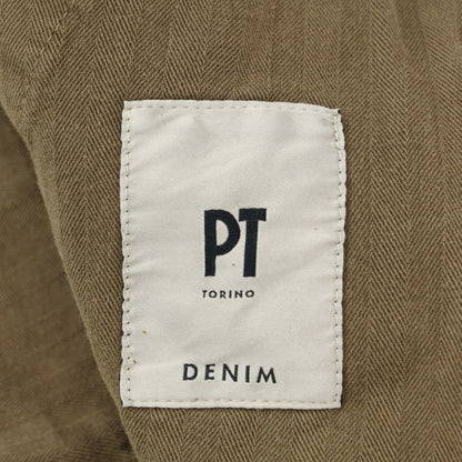 【新品アウトレット】ピーティートリノ デニム PT TORINO DENIM HOUSE コットン カジュアルスラックス パンツ ベージュ【サイズ31】【BEI】【S/S】【状態ランクN-】【メンズ】【769386】