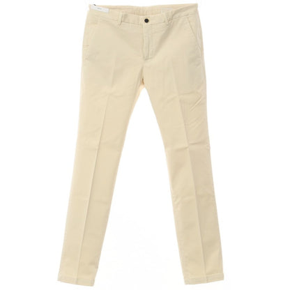 【新品アウトレット】ピーティートリノ デニム PT TORINO DENIM HOUSE コットン カジュアルスラックス パンツ ライトクリームベージュ【サイズ31】【BEI】【S/S/A/W】【状態ランクN-】【メンズ】【769385】