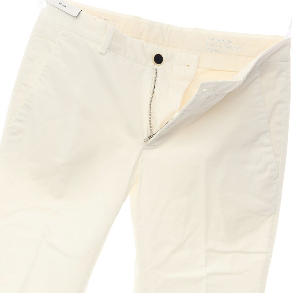 【新品】ピーティートリノ デニム PT TORINO DENIM HOUSE コットン カジュアルスラックス パンツ ホワイト【サイズ31】【WHT】【S/S】【状態ランクN】【メンズ】【769385】