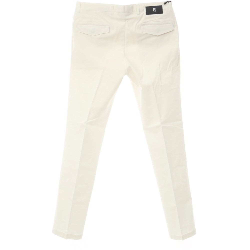 【新品】ピーティートリノ デニム PT TORINO DENIM HOUSE コットン カジュアルスラックス パンツ ホワイト【サイズ33】【WHT】【S/S】【状態ランクN】【メンズ】【769385】