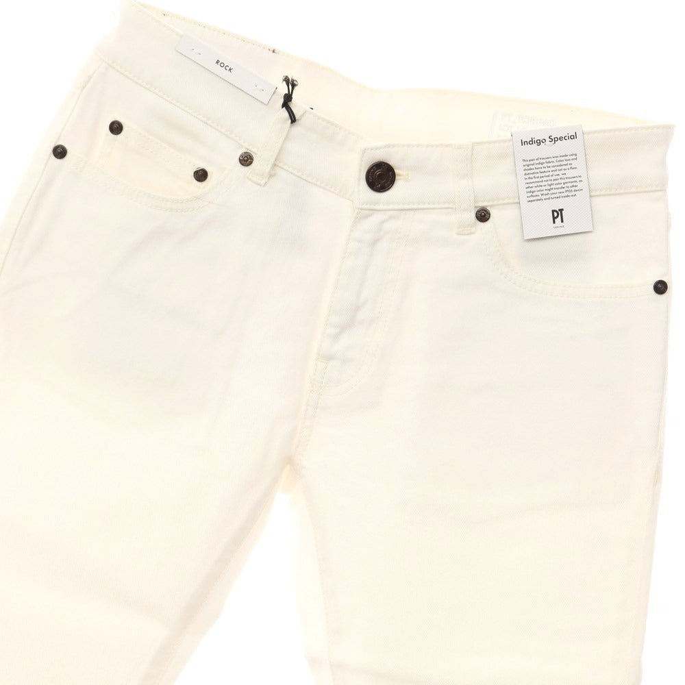 【新品】ピーティートリノ デニム PT TORINO DENIM ROCK デニムパンツ
 ホワイト【サイズ30】【WHT】【S/S/A/W】【状態ランクN】【メンズ】
【769581】 CPD