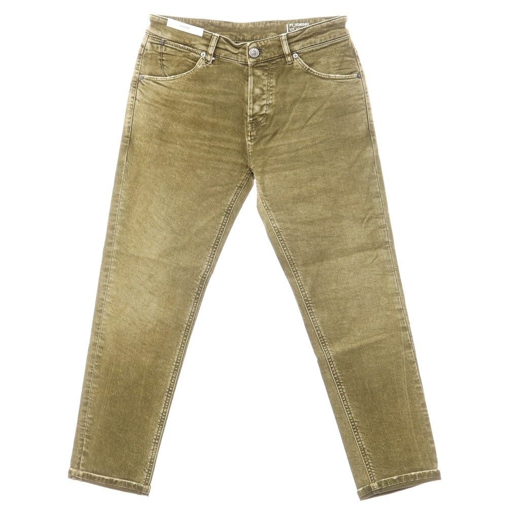 【新品】ピーティートリノ デニム PT TORINO DENIM REGGAE デニムパンツ
 オリーブ【サイズ30】【GRN】【S/S/A/W】【状態ランクN】【メンズ】
【769570】 CPD