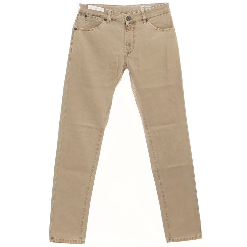 【新品アウトレット】ピーティートリノ デニム PT TORINO DENIM SOUL 5ポケットパンツ
 ベージュ【サイズ32】【BEI】【S/S/A/W】【状態ランクN-】【メンズ】
【769570】 CPD