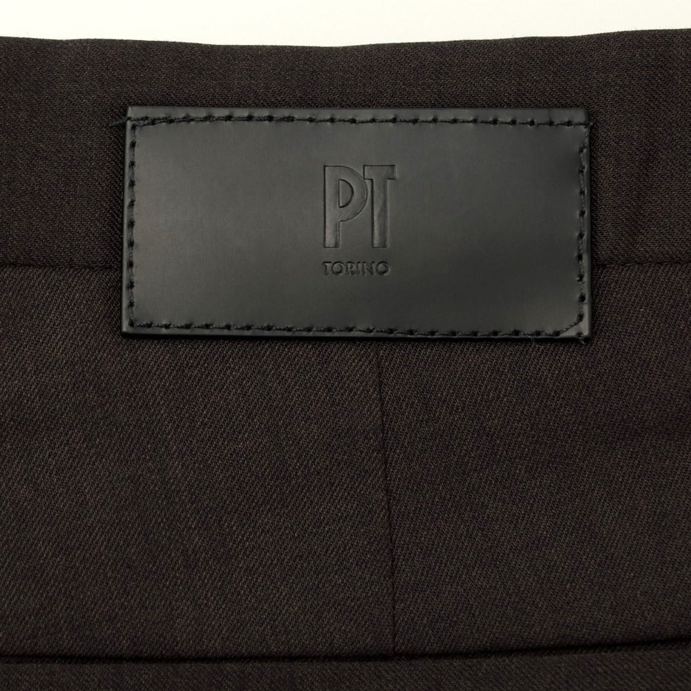 [Used] [Unused] PT TORINO DENIM UNITED ARROWS special order polyester wool slacks pants dark brown [size 31] [BRW] [S/S] [Condition rank S] [Men&