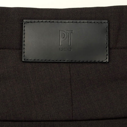 [Used] [Unused] PT TORINO DENIM UNITED ARROWS special order polyester wool slacks pants dark brown [size 31] [BRW] [S/S] [Condition rank S] [Men&