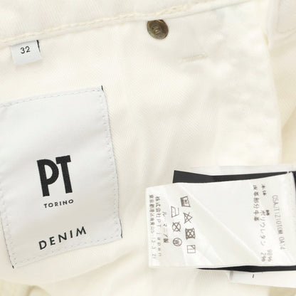 [Used] PT TORINO DENIM Stretch Denim Pants Jeans Off White [Size 32] [WHT] [S/S/A/W] [Condition Rank B] ​​[Men&