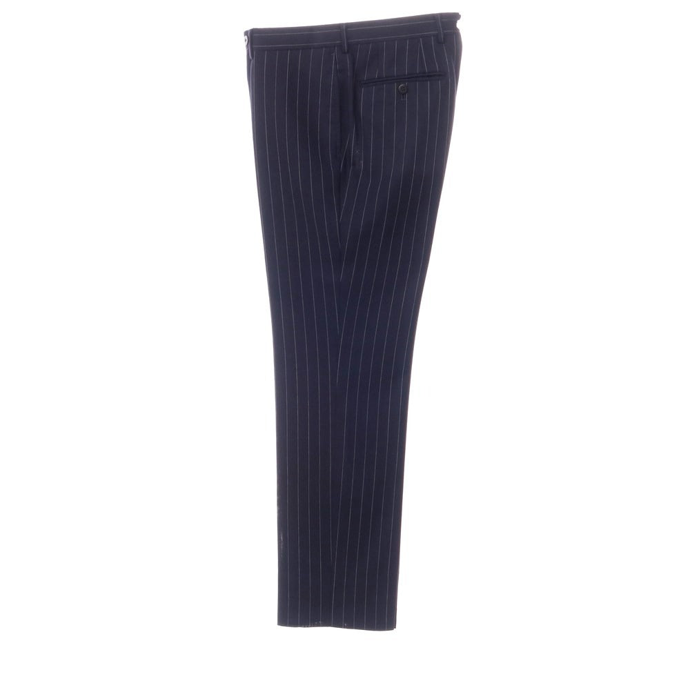 [Used] BEAMS F Wool Stripe 3-Button Suit Navy x White [Size 93] [NVY] [S/S] [Condition Rank B] ​​[Men&