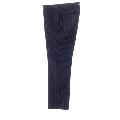 [Used] BEAMS F Wool Stripe 3-Button Suit Navy x White [Size 93] [NVY] [S/S] [Condition Rank B] ​​[Men&