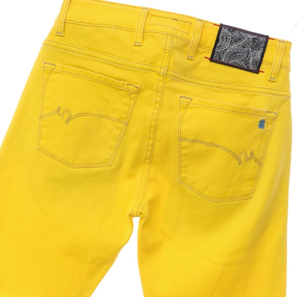 [Used] PT05 BEETLE stretch cotton 5 pocket pants, yellow [size 28] [YEL] [S/S] [Condition rank B] ​​[Men&