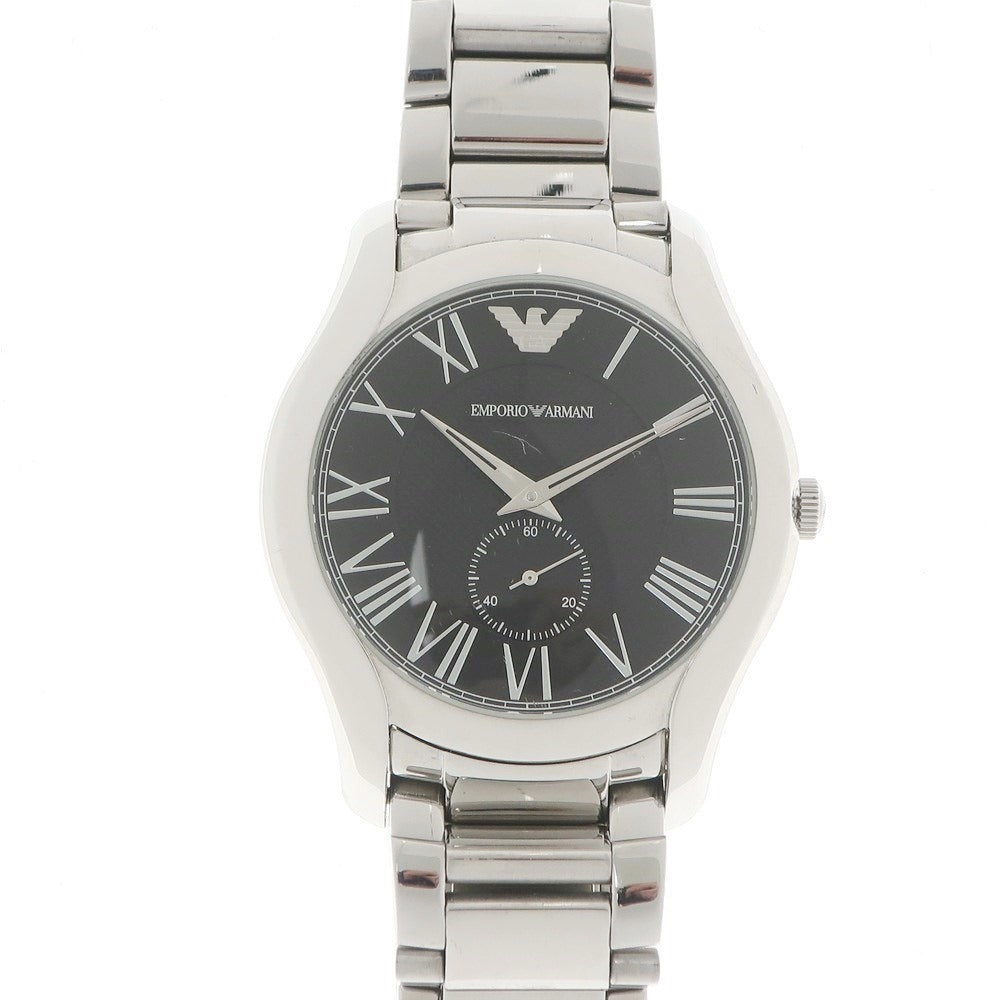 [Used] Emporio Armani EMPORIO ARMANI watch
 Silver x Black [SIV] [S/S/A/W] [Condition Rank B] ​​[Men&