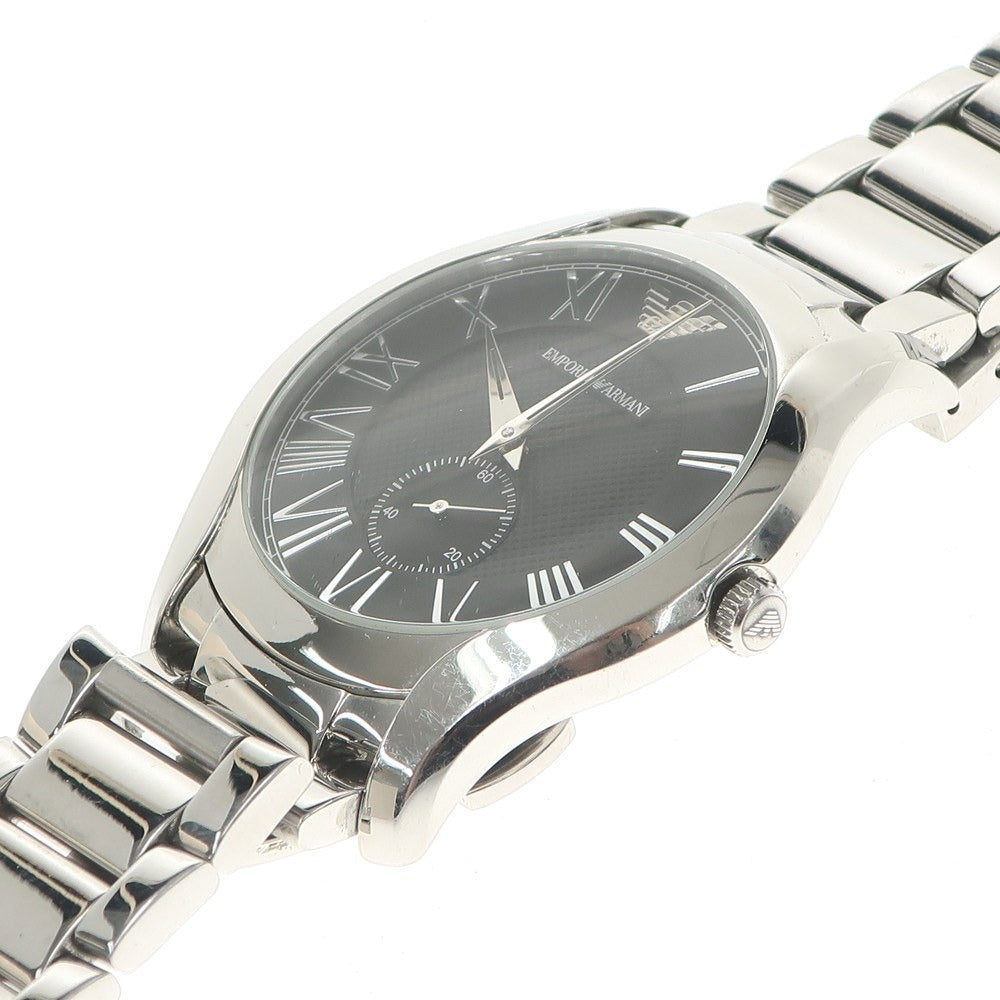 [Used] Emporio Armani EMPORIO ARMANI watch
 Silver x Black [SIV] [S/S/A/W] [Condition Rank B] ​​[Men&