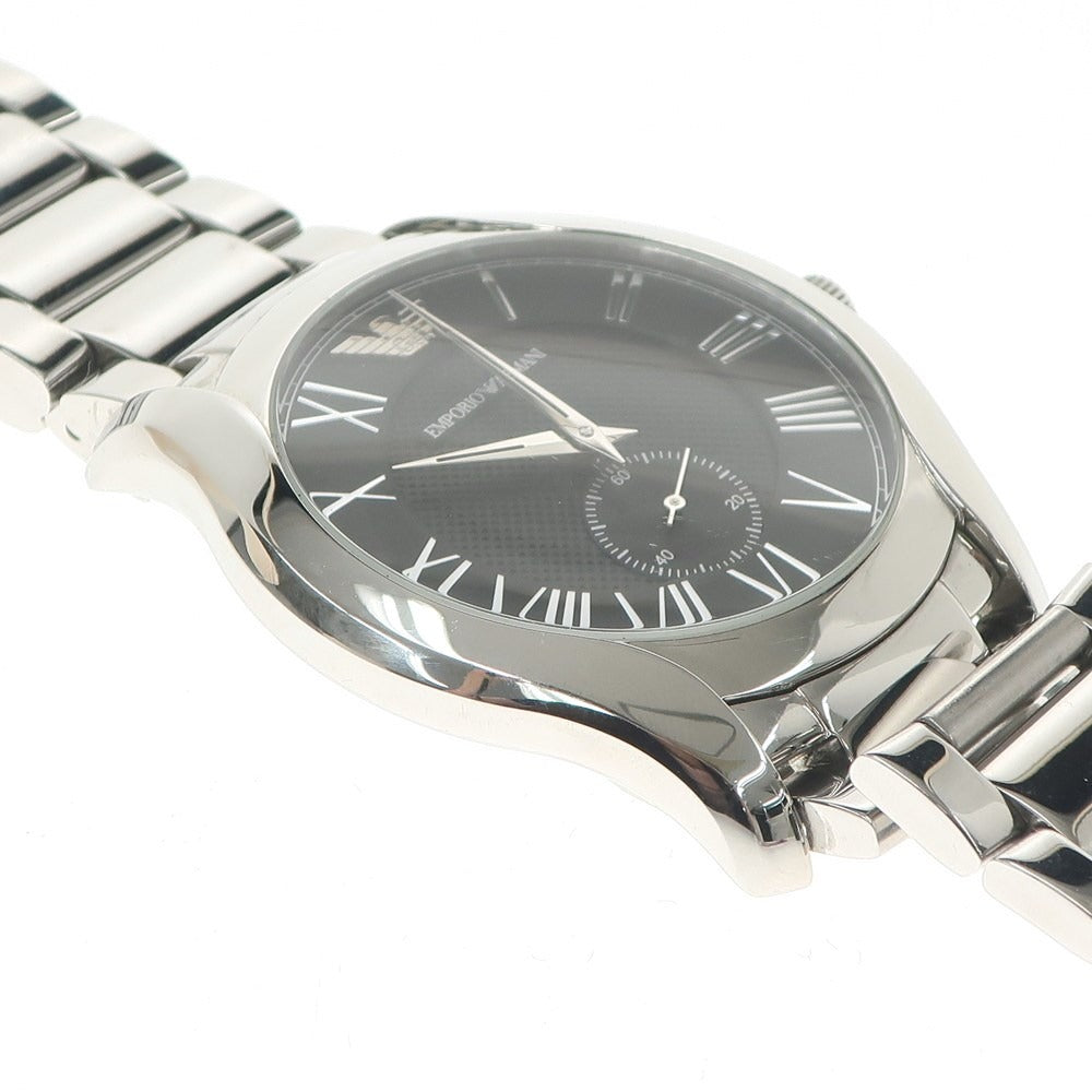 [Used] Emporio Armani EMPORIO ARMANI watch
 Silver x Black [SIV] [S/S/A/W] [Condition Rank B] ​​[Men&
