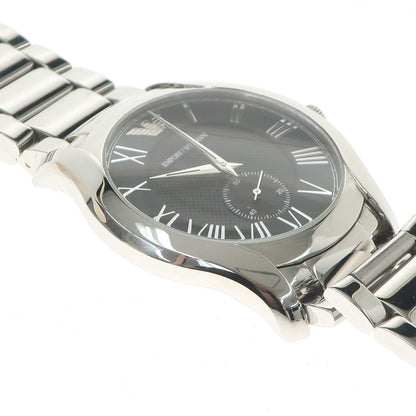 [Used] Emporio Armani EMPORIO ARMANI watch
 Silver x Black [SIV] [S/S/A/W] [Condition Rank B] ​​[Men&